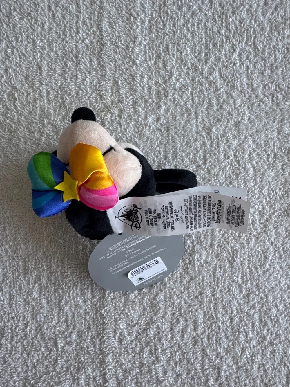 Disney Disneyland Resort 70th Anniversary Headband Plush Mickey Mouse Accessory
